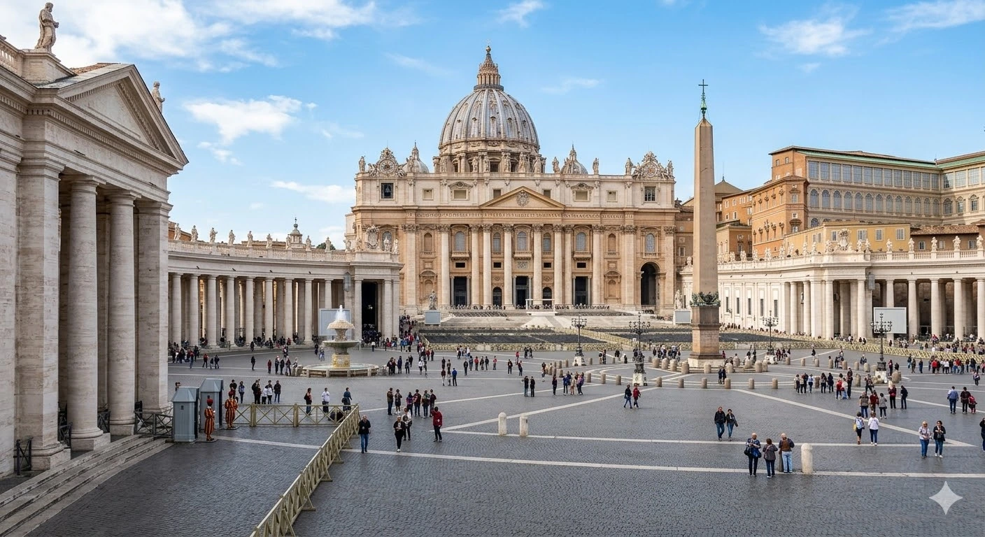 Watykan Plac Św. Piotra