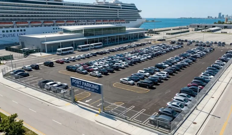 Parkingi w portach – gdzie bezpiecznie zostawić auto na czas rejsu?